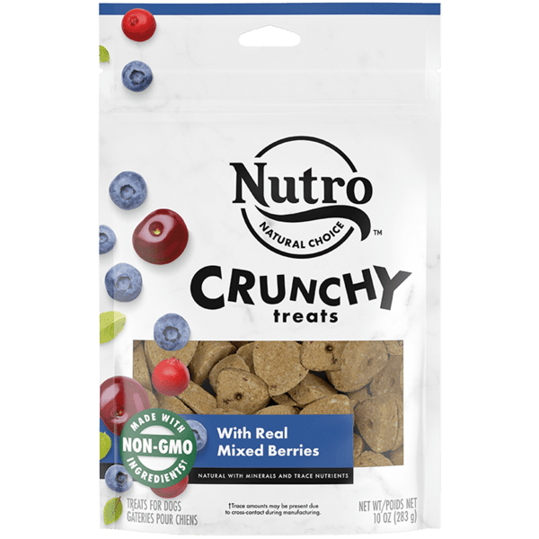 Nutro Crunchy Treat Mixed Berry Dog Treat (10oz)