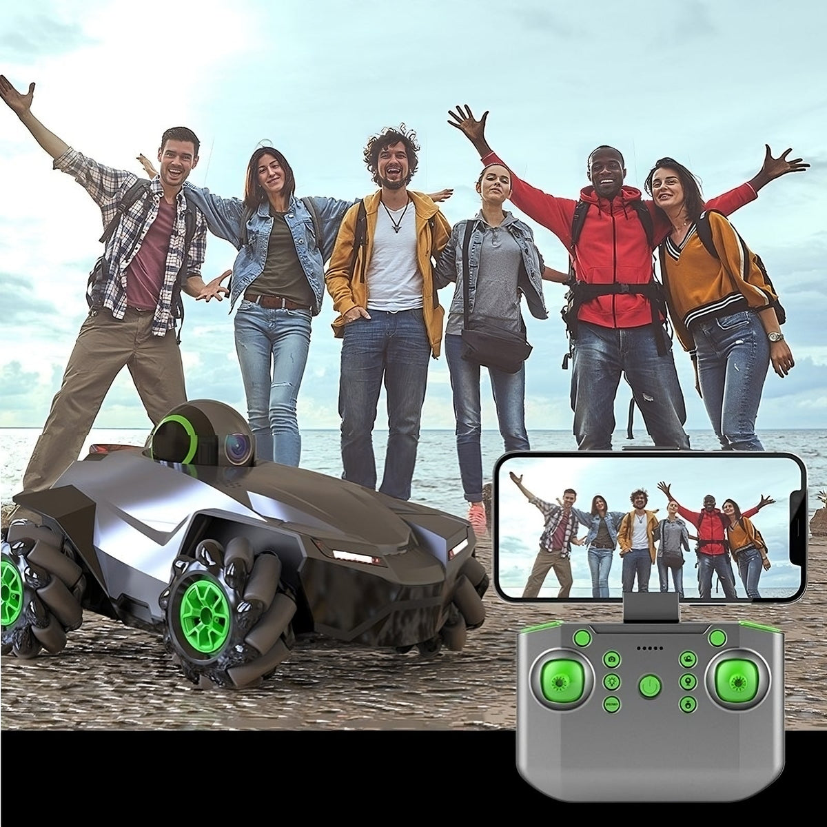 Remote Control Camera Car