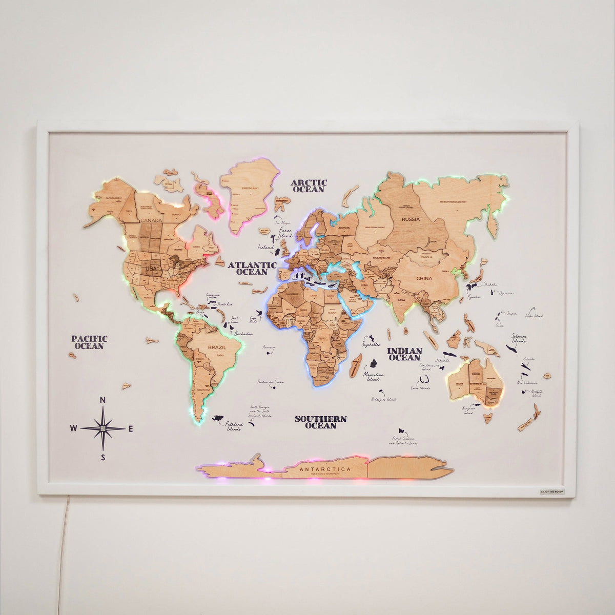 Map on Board LED 2.0 Gold