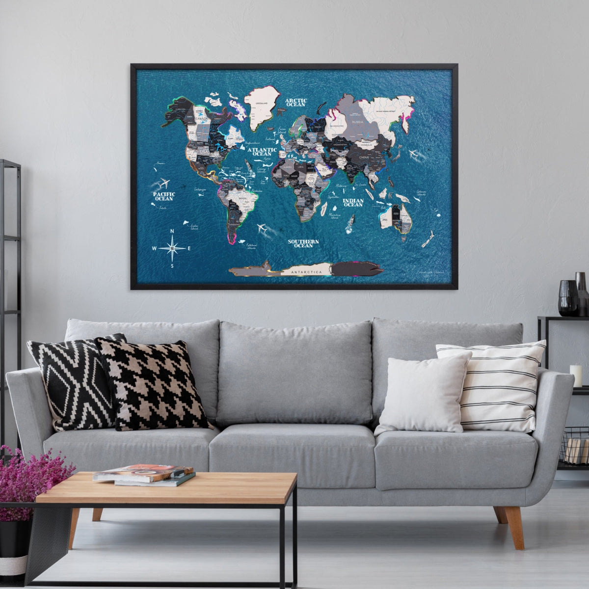 Map on Board LED 2.0 Nordik