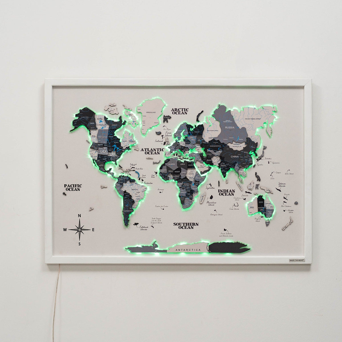 Map on Board LED 2.0 Nordik