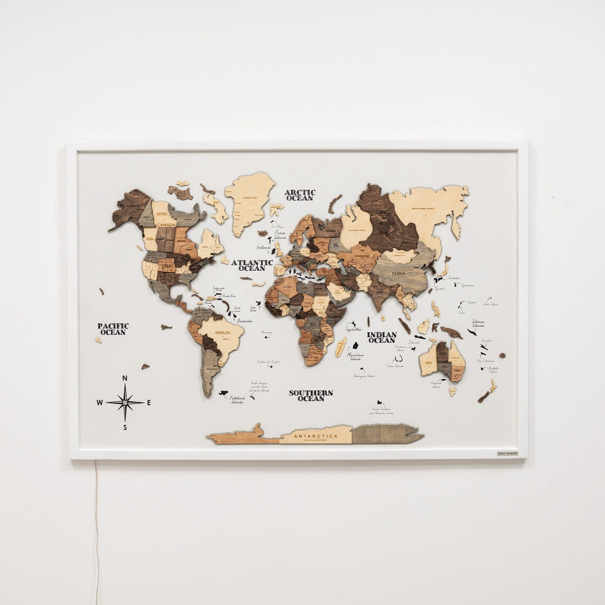 Map on Board LED 2.0 Smokey
