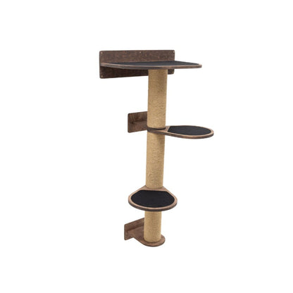 Medium Cat Tree – Dark Walnut