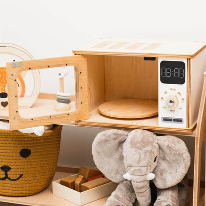 Wooden Microwave Toy
