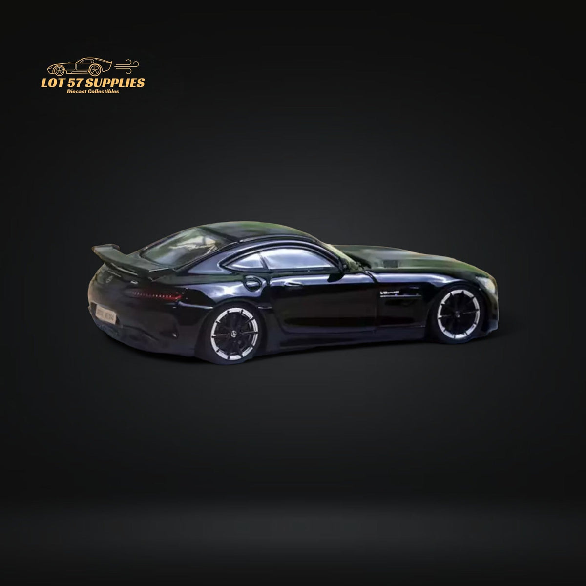 MJ Mercedes Benz AMG GT-R in Black 1:64