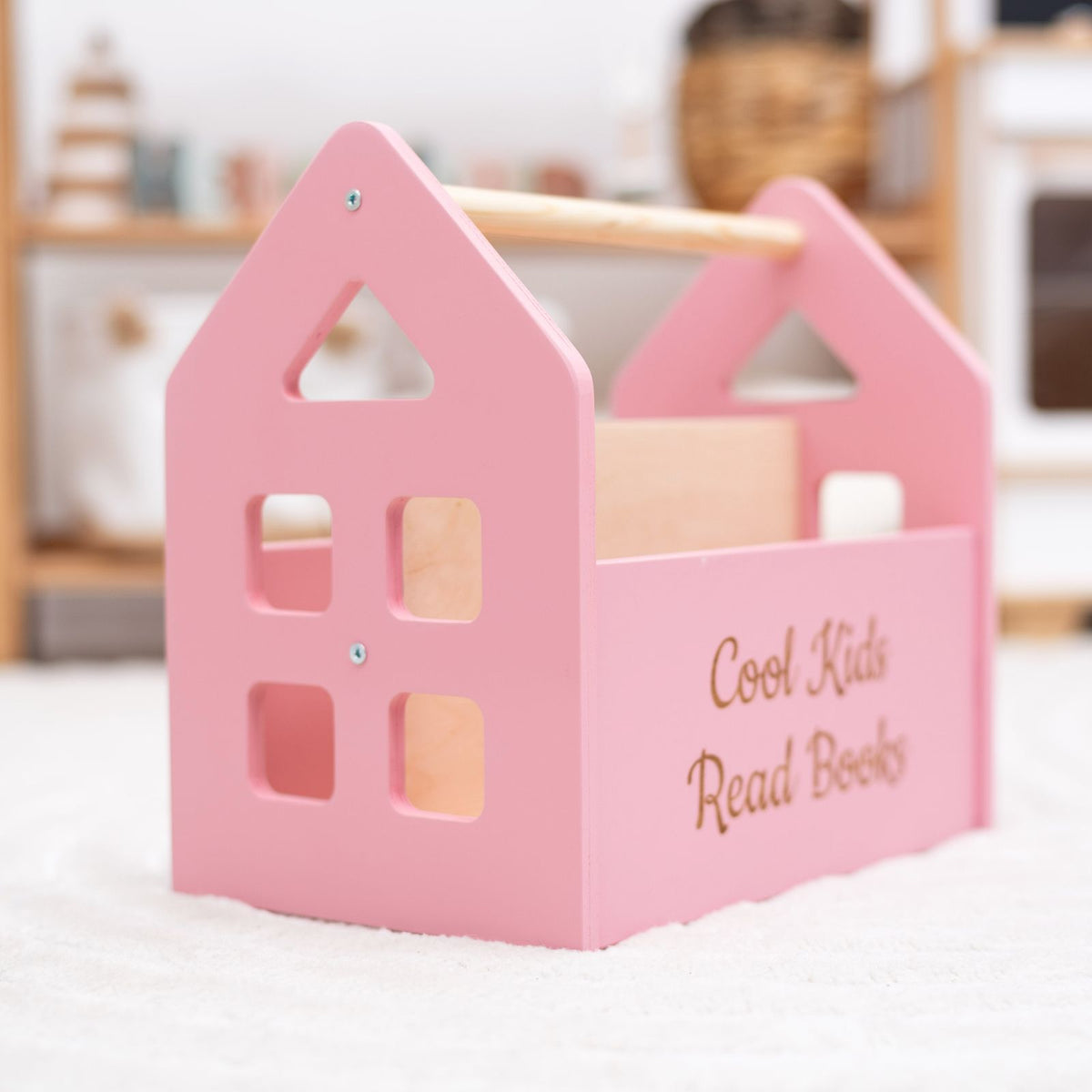Color Montessori Book Shelves