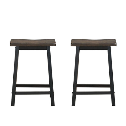 24 Inch Height Set of 2 Home Kitchen Dining Room Bar Stools