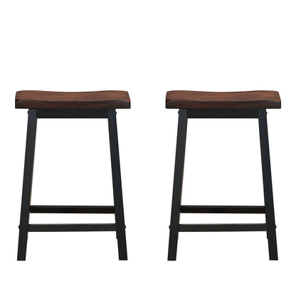 24 Inch Height Set of 2 Home Kitchen Dining Room Bar Stools