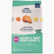 Natural Balance Limited Ingredient Small Breed Chicken & Sweet Potato Dry Dog Food