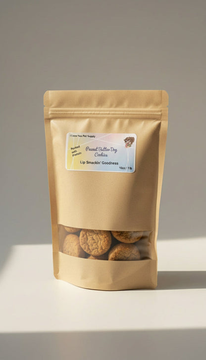 I Love You Pet Supply LLC Peanut Butter Dog Cookies - Only sold in New York State