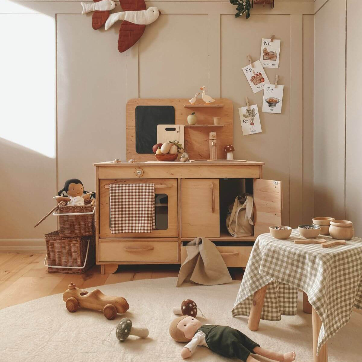 Wooden Play Kitchen