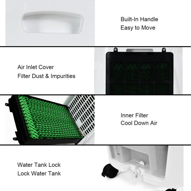 Portable Air Cooler & Humidifier for Home/Office