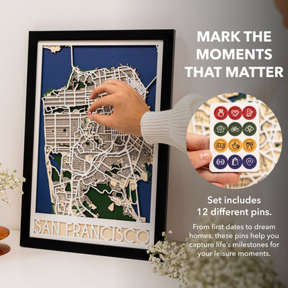 3D City Map San Francisco