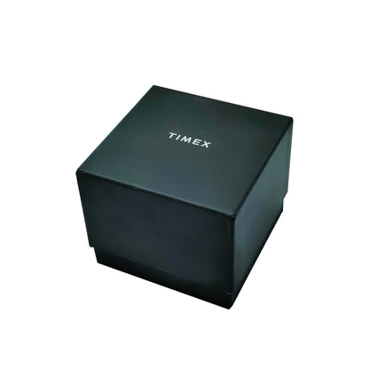 TIMEX TW2R27300 FAIRFIELD ESSENTIAL - MEN'S BLACK STAINLESS STEEL & INDIGLO WATCH