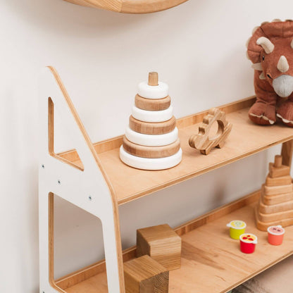 Wood Montessori Shelf