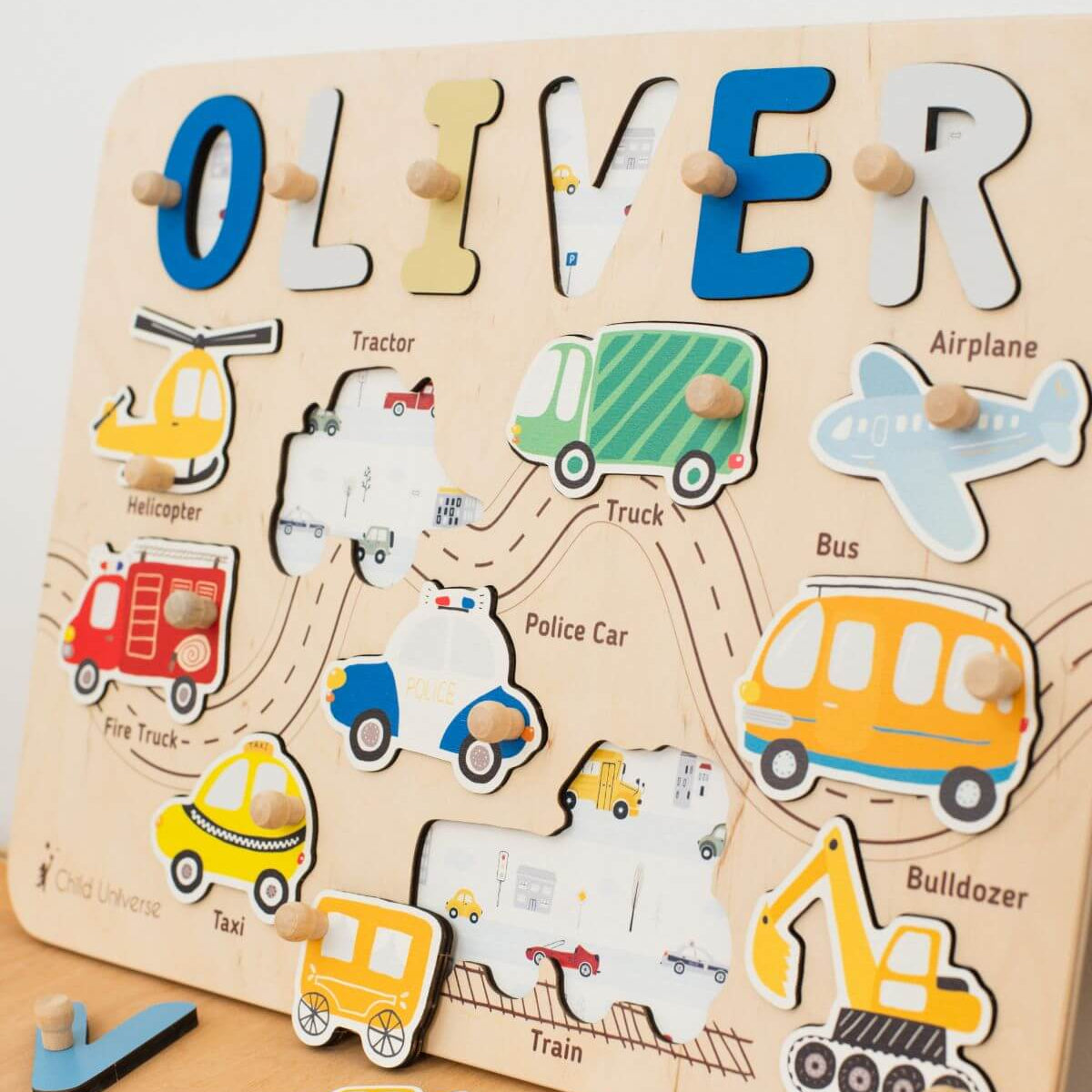 Vehicles Name Board