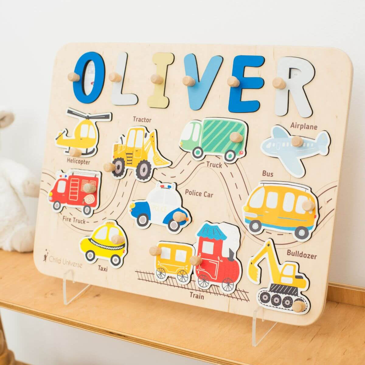 Vehicles Name Board