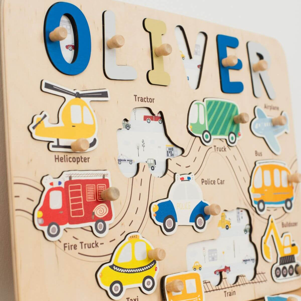 Vehicles Name Board