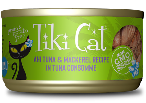 Tikicat All Life Stages Hookena Luau Ahi Tuna and Mackerel (2.8oz)