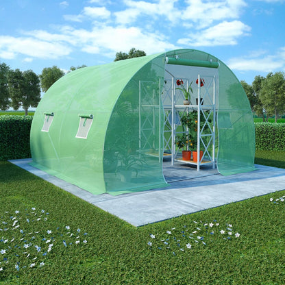 vidaXL Greenhouse Outdoor Grow House Green House for Plant Growing Gardening