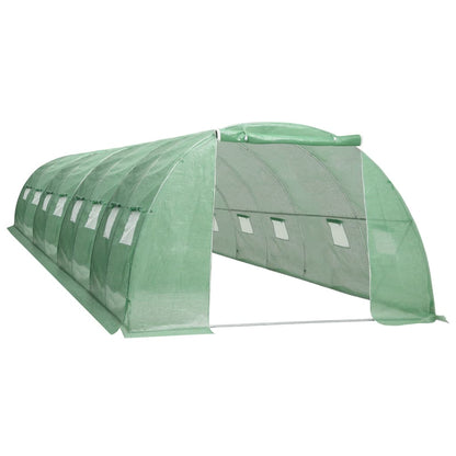 vidaXL Greenhouse Outdoor Grow House Green House for Plant Growing Gardening