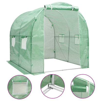 vidaXL Greenhouse Outdoor Grow House Green House for Plant Growing Gardening