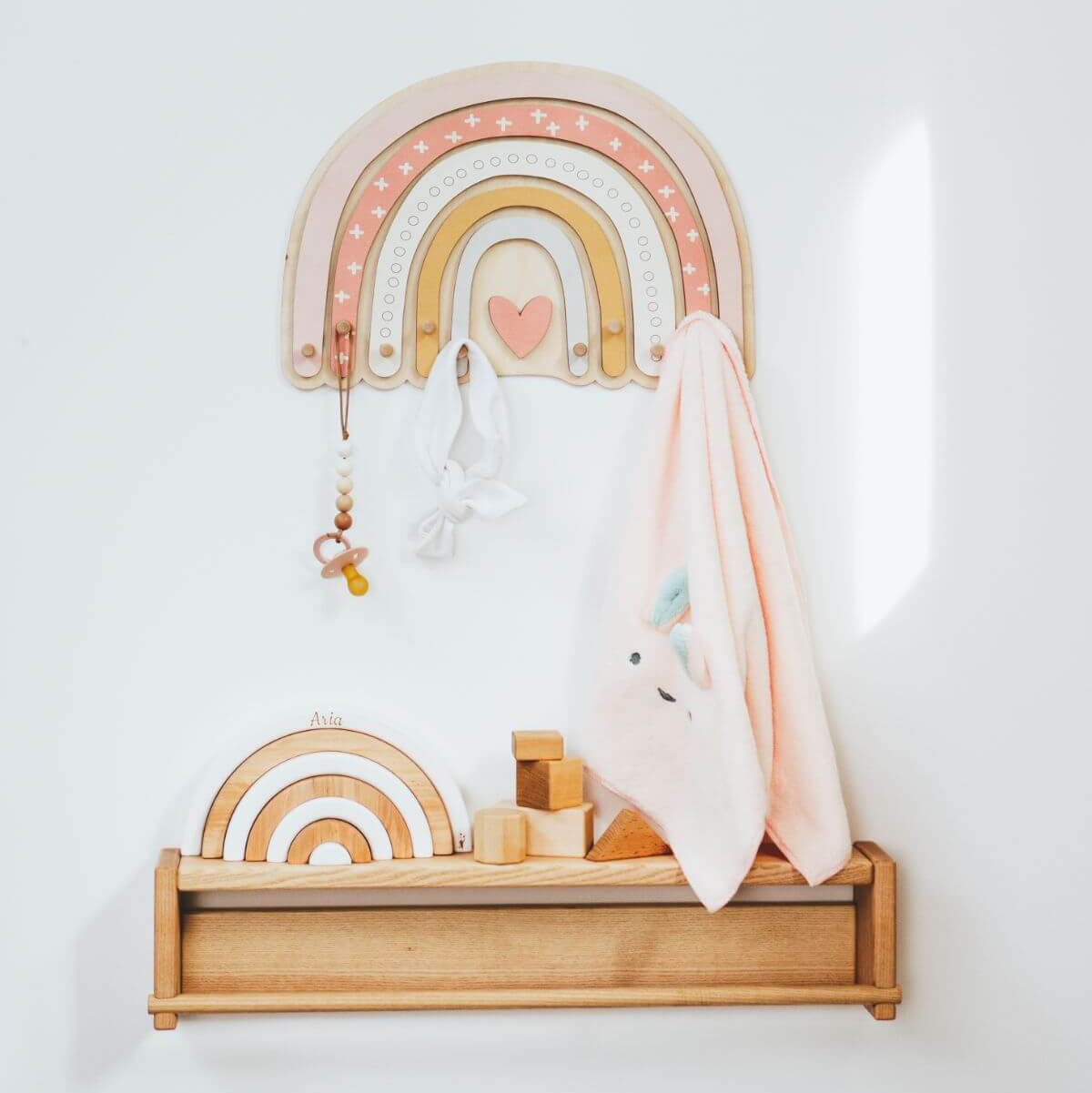 Rainbow Nursery Wall Hanger