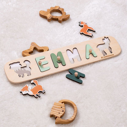 Woodland Name Puzzle