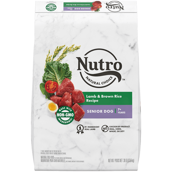 Nutro Natural Choice Senior Lamb Dry Dog Food (30lb)
